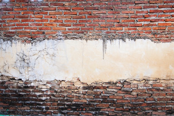Abstract background of old brick wall