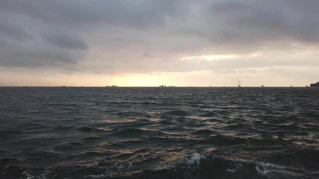 Morning by the sea