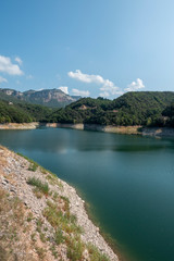 Fototapeta premium The tau swamp on the route of the ter