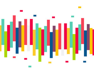 Abstract Colorful Background, many bars and bright color background for your design