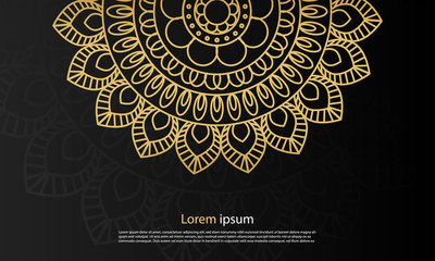 Abstarct Diwali lamps pattern and invitation card pattern