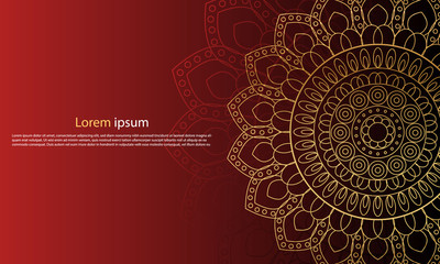 Abstarct Diwali lamps pattern and invitation card pattern