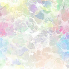 Fototapeta premium Leaves - abstract natural pastell background