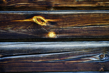  Texture background, old wooden boards. Semicircular logs, hut.