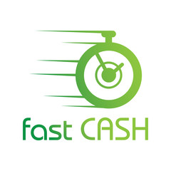 Vector logo of the company loans and quick loans