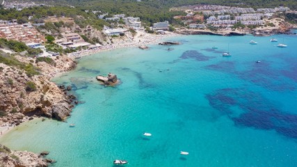 Vista del Dron Ibiza 