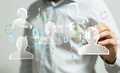 Social networking scheme - Mixed media