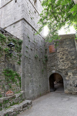 Fototapeta premium Hum, the small town in Istra, Croatia