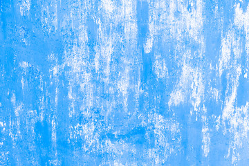 Obraz premium Blue grunge textured wall. Abstract background