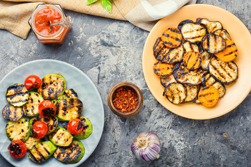 Grilled vegetables mix