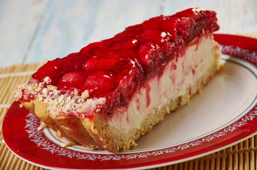 American raspberry pie