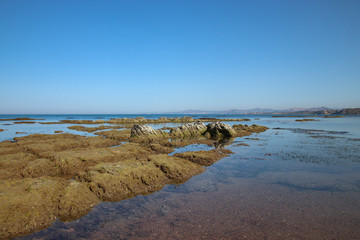 coast of the Mediterranean sea