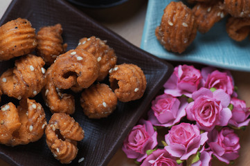 The caramelized crispy gnocchi