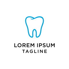 dental label protection template illustration abstract stomatology mouth graphic oral element