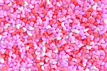 0201_heart background 3D Render
