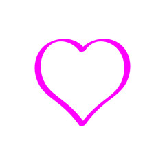 Love heart logo symbol icon vector illustration EPS 10