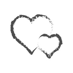 Fototapeta na wymiar Love heart logo symbol icon vector illustration EPS 10