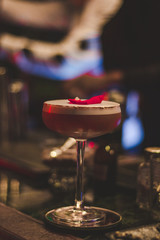 cocktail in bar