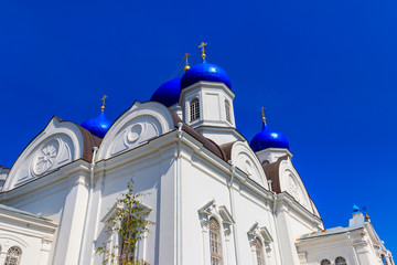 Fototapeta premium Cathedral of the Bogolyubovo icon of Our Lady in Bogolyubovo convent in Vladimir oblast, Russia