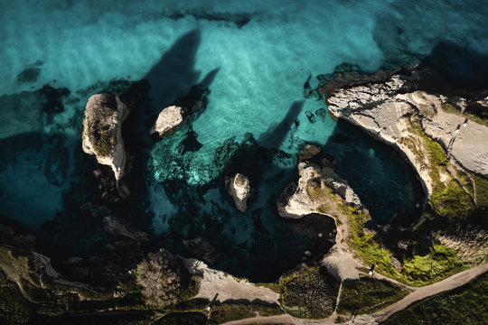 Aerial view of Torre Sant Andrea