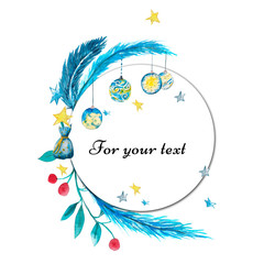 Watercolor template.