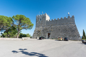Monforte castle, Campobasso city in Molise