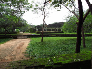 Ruins in Polonnaruwa, Sri Lanka