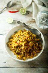 Spicy vegan rice