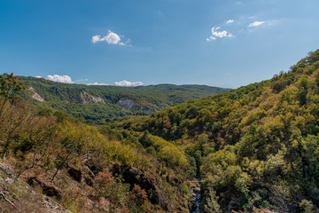 Fototapeta na wymiar Balkan mountains during the autumn
