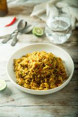 Spicy vegan rice