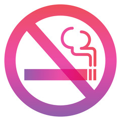 No smoking mark