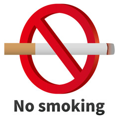 No smoking mark