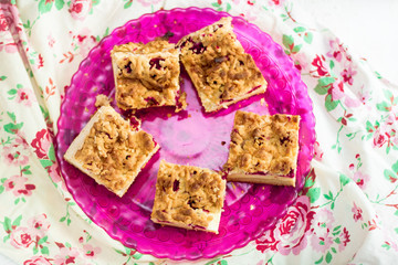 kruche ciasto z malinami © dusiowa