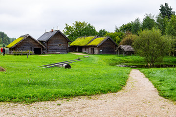 Obraz premium house in village