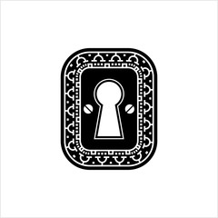 Keyhole Icon Design