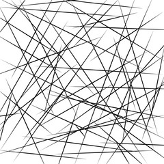 Chaotic Lines, Random Chaotic Lines, Scattered Lines, Random Chaotic Lines Asymmetrical Texture