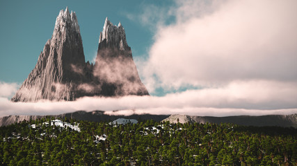fantasy landscape.