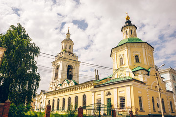 Fototapeta na wymiar old church in elets, russia