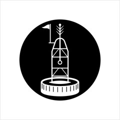 Buoy Icon, Float Buoy Icon