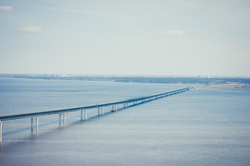 bridge over the Volga