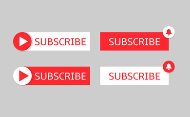 Subscribe banner templates