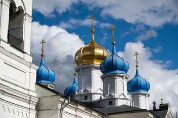 The Church of Resurrection in the Ashitkovo. Nizhny Novgorod architecture. 19-th century Ashitkovo, Voskresensk urban district, Moscow region