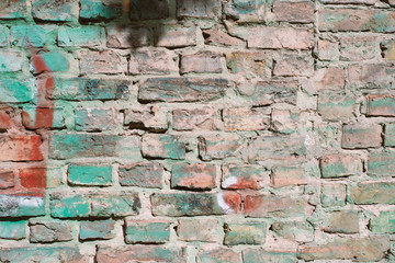 rough brick wall