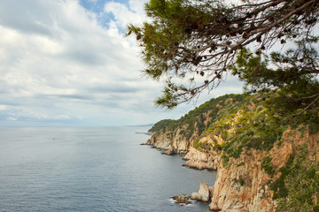 Fototapeta premium Tossa de Mar in Catalonia, Spain