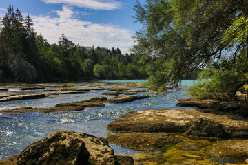 the town of Pont de Poitte