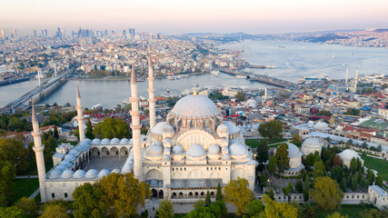 Obraz premium aerial view of istanbul