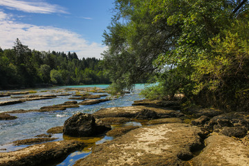 the town of Pont de Poitte
