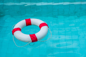 Life Ring at the Swimming pool.