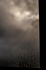 rain drops on window