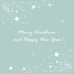 Christmas card decoration elements, vector illustration